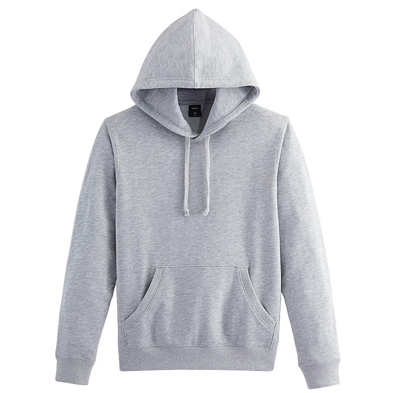 灰色套頭衛衣定制