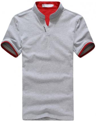 純棉立領時尚T恤衫