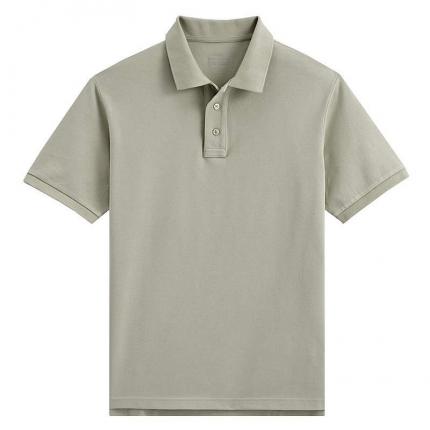 空白經典商務翻領T恤衫制作