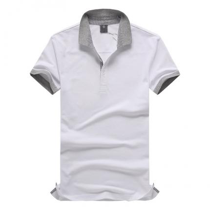 男士翻領短袖時尚POLO衫款式制作加工