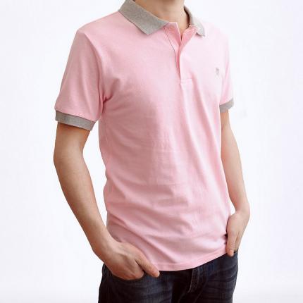 【定做】男士翻領短袖棉質POLO衫 廠家定做