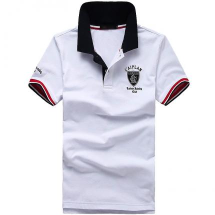 優質棉高檔立領T恤加工