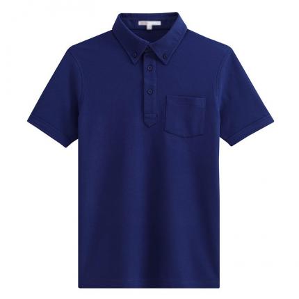 【定制】時尚男士T恤衫加工設計襯領款式-保羅服裝