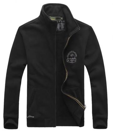 經典男士豎領開衫衛衣