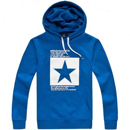 時尚男款長袖套頭衛衣