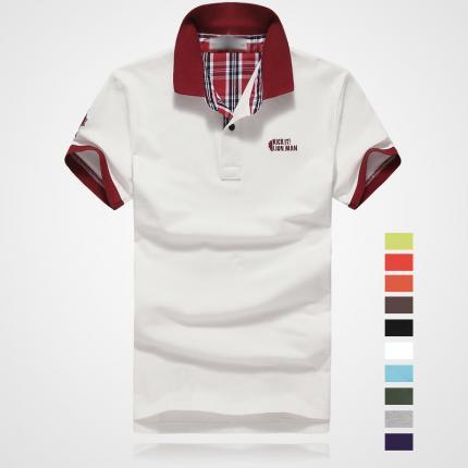 商務時尚翻領T恤衫